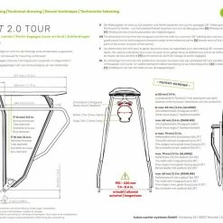 Racktime Porte-bagages Boostit 2.0 Tour -Equipement Vélo Populaire Magasin 090720 001 Racktime 20112176 Boostit 2 0 TourGepaecktraeger Masse