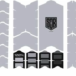 Unleazhed Unscratch Frame Film De Protection Pour Cadre - E-Bike Sons Of Battery Black Matt -Equipement Vélo Populaire Magasin 20118053 Unscratch Frame Rahmenschutzfolie E Bike Sons of Battery Black Matt 5