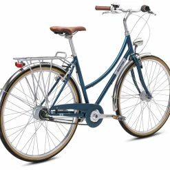 Breezer DOWNTOWN 7+ ST -Equipement Vélo Populaire Magasin 2021 Breezer DOWNTOWN 7 ST Blue rear