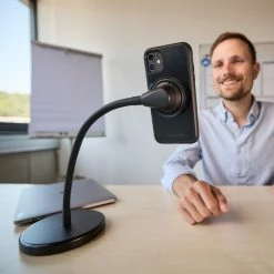 Fidlock VACCUM Flex Desk Base - Support Pour Smartphone -Equipement Vélo Populaire Magasin 4251207402920DBLKFidlcockVACCUMflexdeskbase SmartphoneHalterung 1