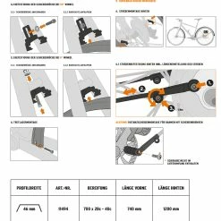 SKS Germany Jeu De Garde-boue Edge AL 46 -Equipement Vélo Populaire Magasin AB bedienungsanleitung EDGE AL 2