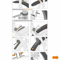 SKS Germany Kit De Garde-boue Velo 65 Mountain 29 -Equipement Vélo Populaire Magasin AB bedienungsanleitung VELO SERIE 2