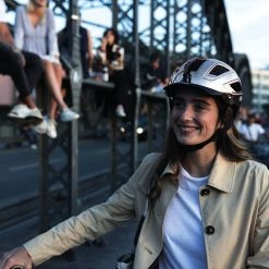 Abus Hyban 2.0 Chrome - City Helmet -Equipement Vélo Populaire Magasin Abus Hyban 2 0 City Helm 40185 6