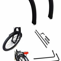 PLETSCHER R65 Jeu De Garde-boue En Aluminium -Equipement Vélo Populaire Magasin Aluminiumschutzblech R65 1