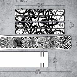 Dyedbro Kit De Protection Du Cadre De L'E-Bike Viking