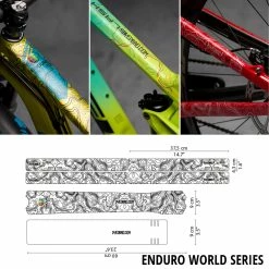 Dyedbro Kit De Protection Du Cadre Enduro World Series