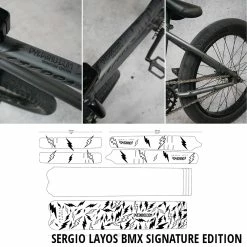 Dyedbro Kit De Protection De Cadre Sergio Layos BMX Signature Edition