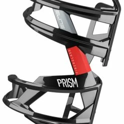 Elite PRISM GAUCHE Porte-bouteilles -Equipement Vélo Populaire Magasin Elite Prism Rechts black red glossy