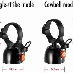 Granite Cricket - Sonnette De Vélo Double Mode -Equipement Vélo Populaire Magasin Granite Cricket Dual Mode Fahrradklingel GBL01 01 3