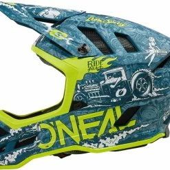 O'Neal Blade Polyacrylite HR V.23 - Casque Full-face -Equipement Vélo Populaire Magasin ONeal Blade Polyacrylite HR V23 Fullface Helm 0453 222 4