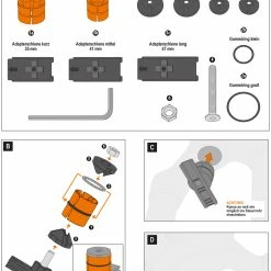 SKS Germany Tôle De Protection Shockboard 12 SKS Germany Tôle De Protection Shockboard -Equipement Vélo Populaire Magasin SKS GERMANY Shockboard Schutzblech10075 d