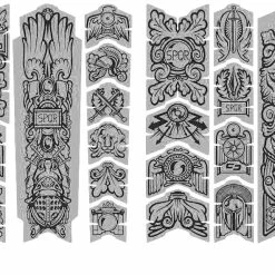 Unleazhed Unscratch Frame - Film De Protection Pour Cadre Empire -Equipement Vélo Populaire Magasin Unleazhed empire black glossy L