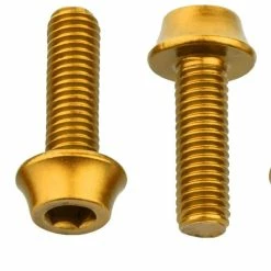 Wolf Tooth Components M5x15mm Vis Porte-bouteille ( 4 Pièces) -Equipement Vélo Populaire Magasin Wolf Tooth M5x15mm Flaschenhalterschrauben 4WBBOLTBLK 5