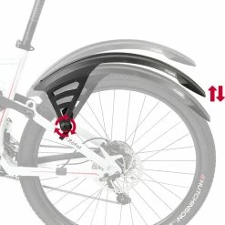 ZEFAL Garde-boue Arrière Deflector RS75 13 ZEFAL Garde-boue Arrière Deflector RS75 -Equipement Vélo Populaire Magasin Zefal Deflector RS75 Hinterradschutzblech 2531 06