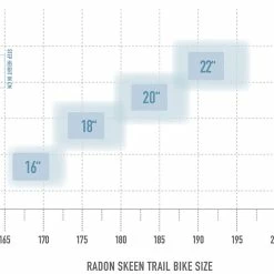 Radon Skeen Trail 9.0 -Equipement Vélo Populaire Magasin bikesize skeen trail white 8