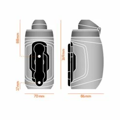 Fidlock TWIST Bottle 450 + Bike Base -Equipement Vélo Populaire Magasin fidlock twist bottle4502019 Measurements