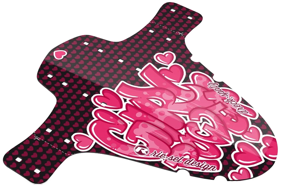 Rie:sel Design Front Mudguard 'dreckspatz' Power Girl 3 Rie:sel Design Front Mudguard 'dreckspatz' Power Girl