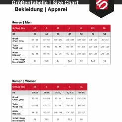 Five Ten 5.10 - Veste De Pluie MTB -Equipement Vélo Populaire Magasin sizing fiveten bekleidung 1
