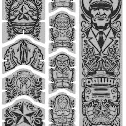 Unleazhed Unscratch Frame Film De Protection Pour Cadre - Dawei Black Matt -Equipement Vélo Populaire Magasin unleazhed 20117758 Unscratch Frame Rahmenschutzfolie Dawei Black Matt 3