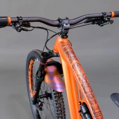 Unleazhed Unscratch Frame Film De Protection Pour Cadre - Empire Black Matt -Equipement Vélo Populaire Magasin unleazhed 20117761 Unscratch Frame Rahmenschutzfolie Empire Black Matt 6