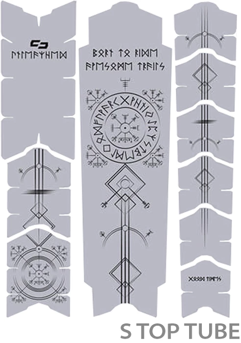 Unleazhed Unscratch Frame Film De Protection Pour Cadre - Runes Of Shred Black Matt 4 Unleazhed Unscratch Frame Film De Protection Pour Cadre - Runes Of Shred Black Matt – Image 2