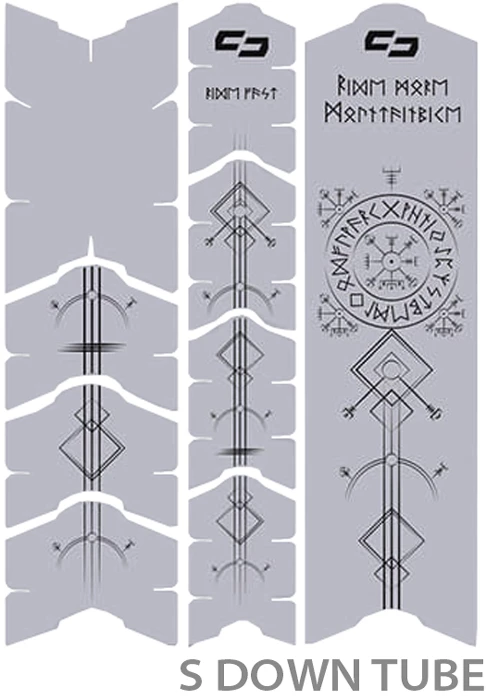 Unleazhed Unscratch Frame Film De Protection Pour Cadre - Runes Of Shred Black Matt 5 Unleazhed Unscratch Frame Film De Protection Pour Cadre - Runes Of Shred Black Matt – Image 3