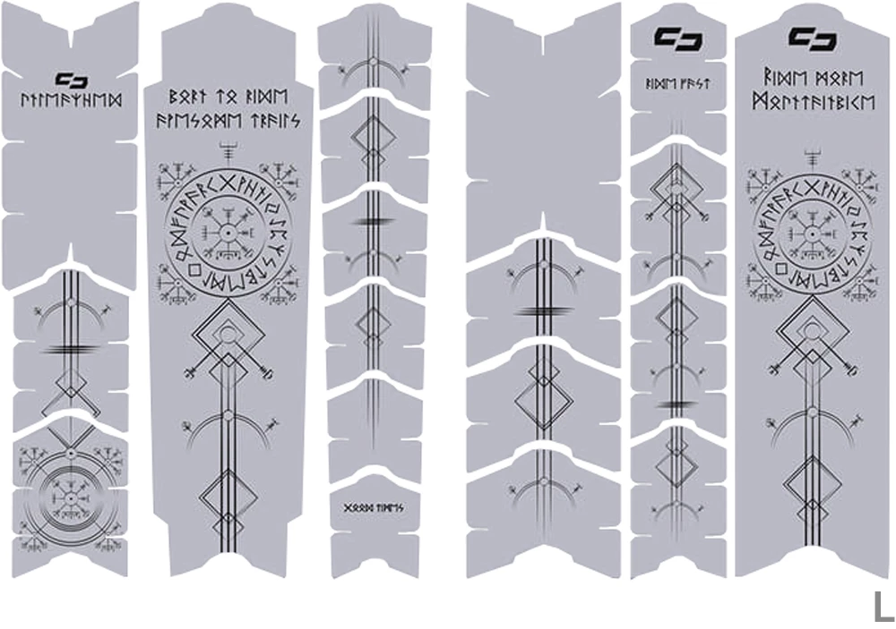 Unleazhed Unscratch Frame Film De Protection Pour Cadre - Runes Of Shred Black Matt 6 Unleazhed Unscratch Frame Film De Protection Pour Cadre - Runes Of Shred Black Matt – Image 4