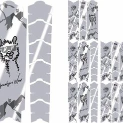 Unleazhed Unscratch Frame Film De Protection Pour Cadre - Alpocalypse-Alpenrose Samerberg Black Glossy