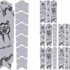 Unleazhed Unscratch Frame Film De Protection Pour Cadre - Alpocalypse-Alpenrose Samerberg Black Matt